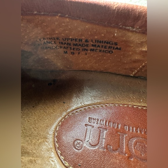 Born men’s sandals clogs loafers brown leather heavy thick outdoor strap 12 - Picture 13 of 14